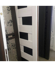 Фото установленной Межкомнатная дверь Emalex 2, цвет Emalex Steel